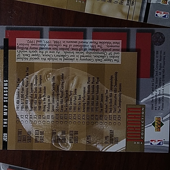 Michael Jordan"MJ collection" full 1-24 set mint condition..value rising - Picture 7 of 8